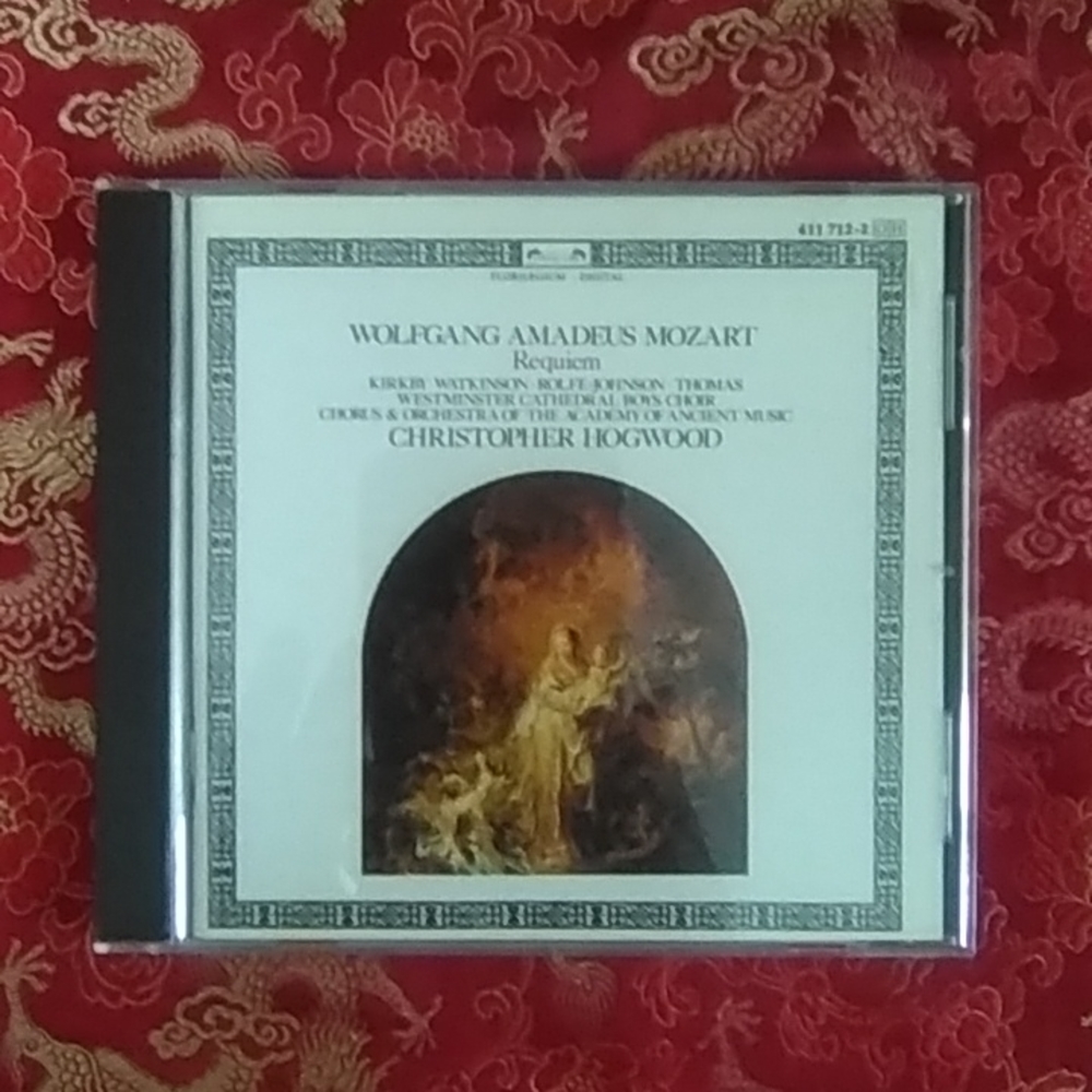 Mozart / Requiem / Christopher Hoghwood/ Academy Of Ancient Music/ Compact Disc